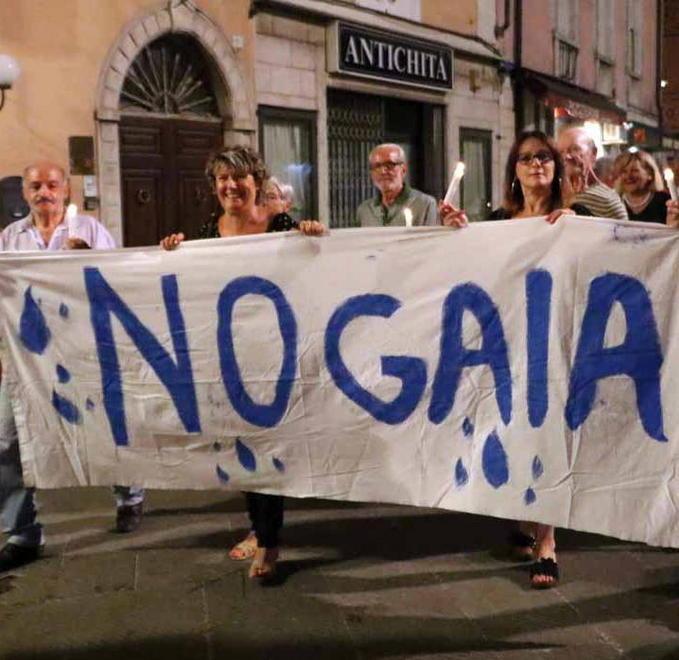 Gli anti-Gaia arrivano a Montignoso 