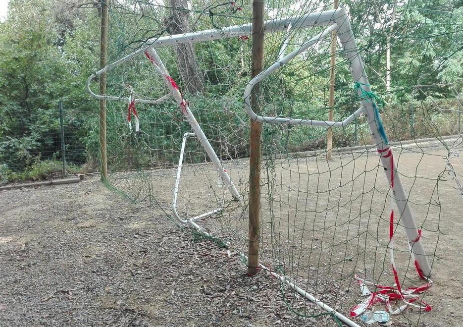 Vandali al campetto di calcio 