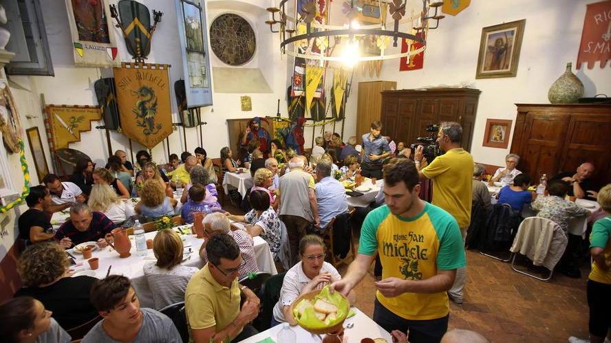 San Michele, cena propiziatoria l’ultimo cencio risale al 2008