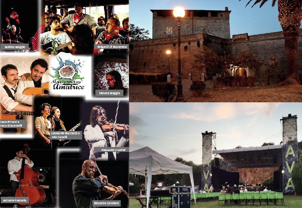 "Maremma per Amatrice": musica e grandi chef tra Cassero senese e Cava di Roselle