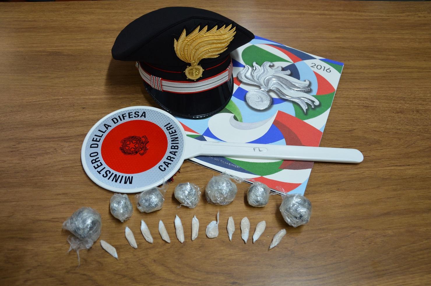 La droga sequestrata