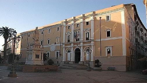 Il palazzo municipale di Oristano