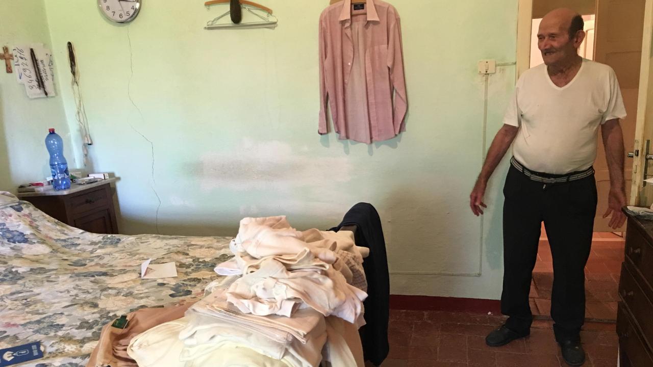Giuliano Bocci, uno dei fratelli rapinati