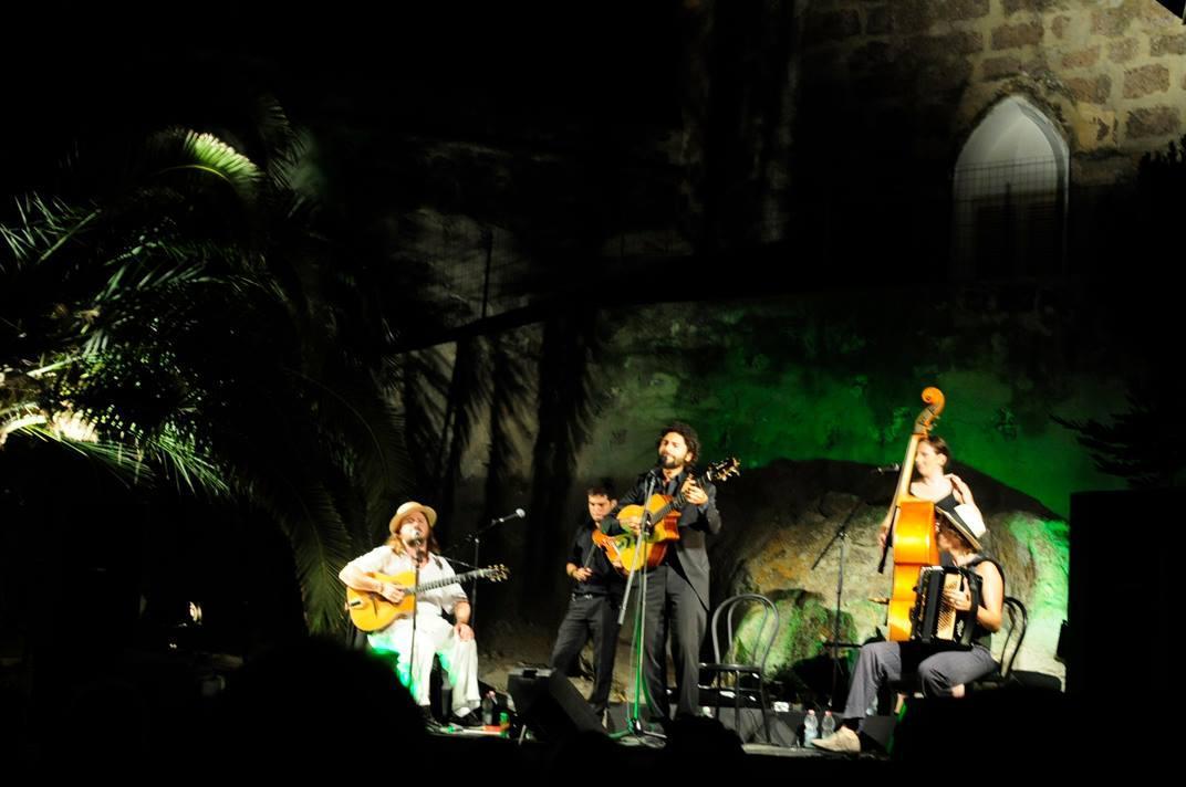 Uno spettacolo del Festival "Dall'isola, dell'isola, di una penisola" a Carloforte (Repetto)