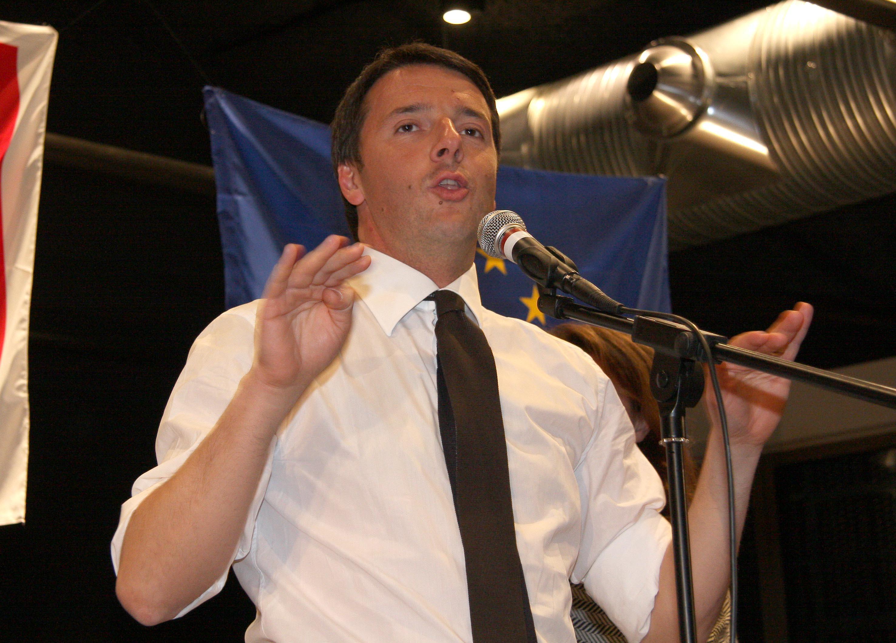 Il premier Matteo Renzi