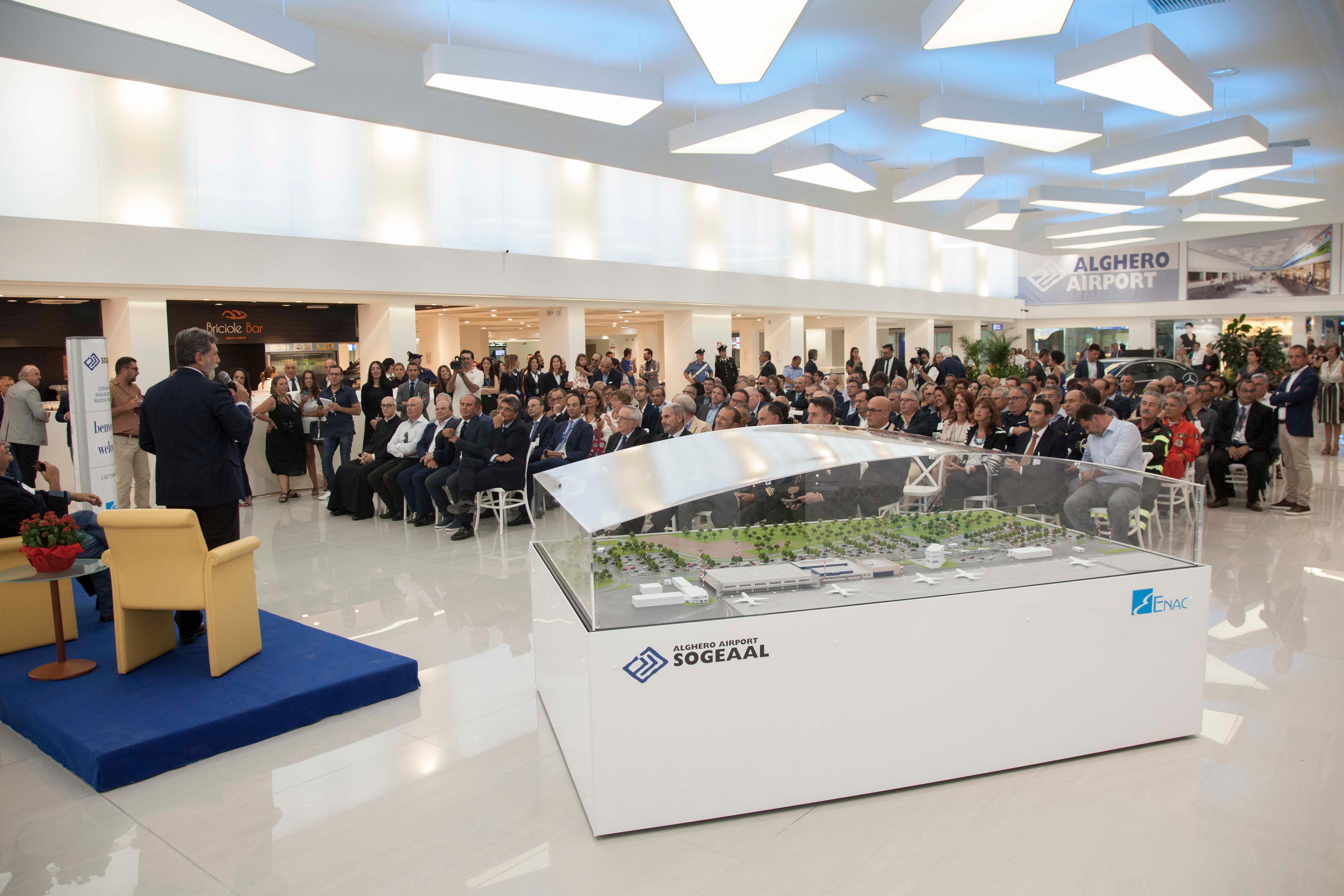 Aeroporto di Alghero, ecco la nuova hall da 12 milioni 