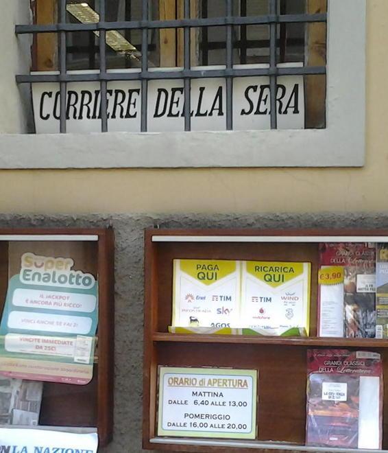 Ragazzi prendono a calci i vetri di un’edicola nel centro storico