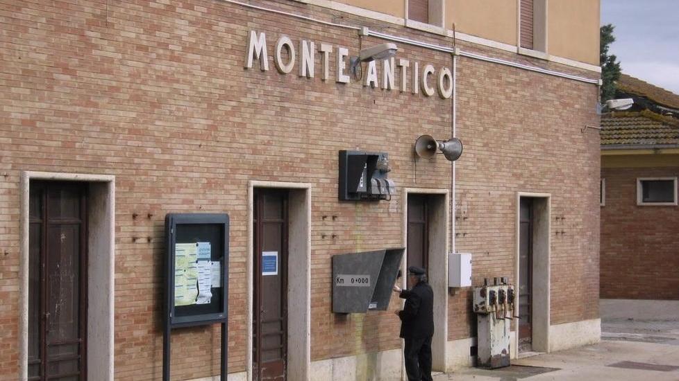 Un set alla stazione di Monte Antico