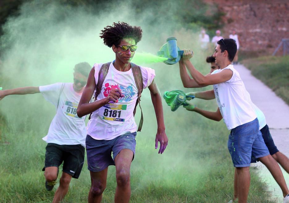Oggi a San Felice 1500 alla color run “Tutti Tinti”