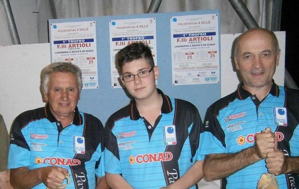 Pavullese padrona nel “Trofeo Artioli” 