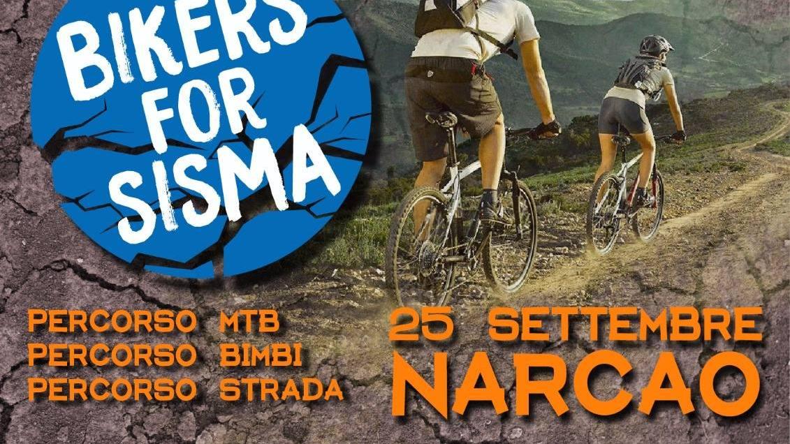Narcao, pedalata di solidarietà: tutti in bici per i terremotati