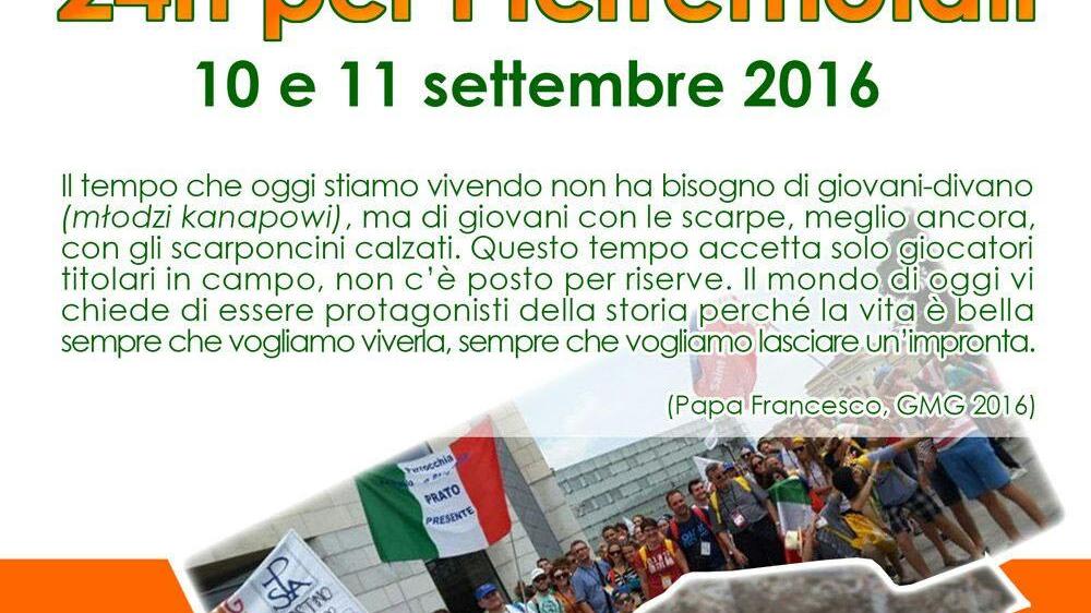 La locandina dell'iniziativa per i terremotati