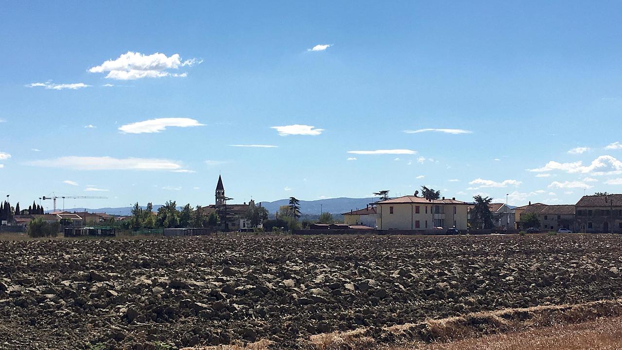 Una veduta della frazione pontederese di Gello (Foto Franco Silvi)