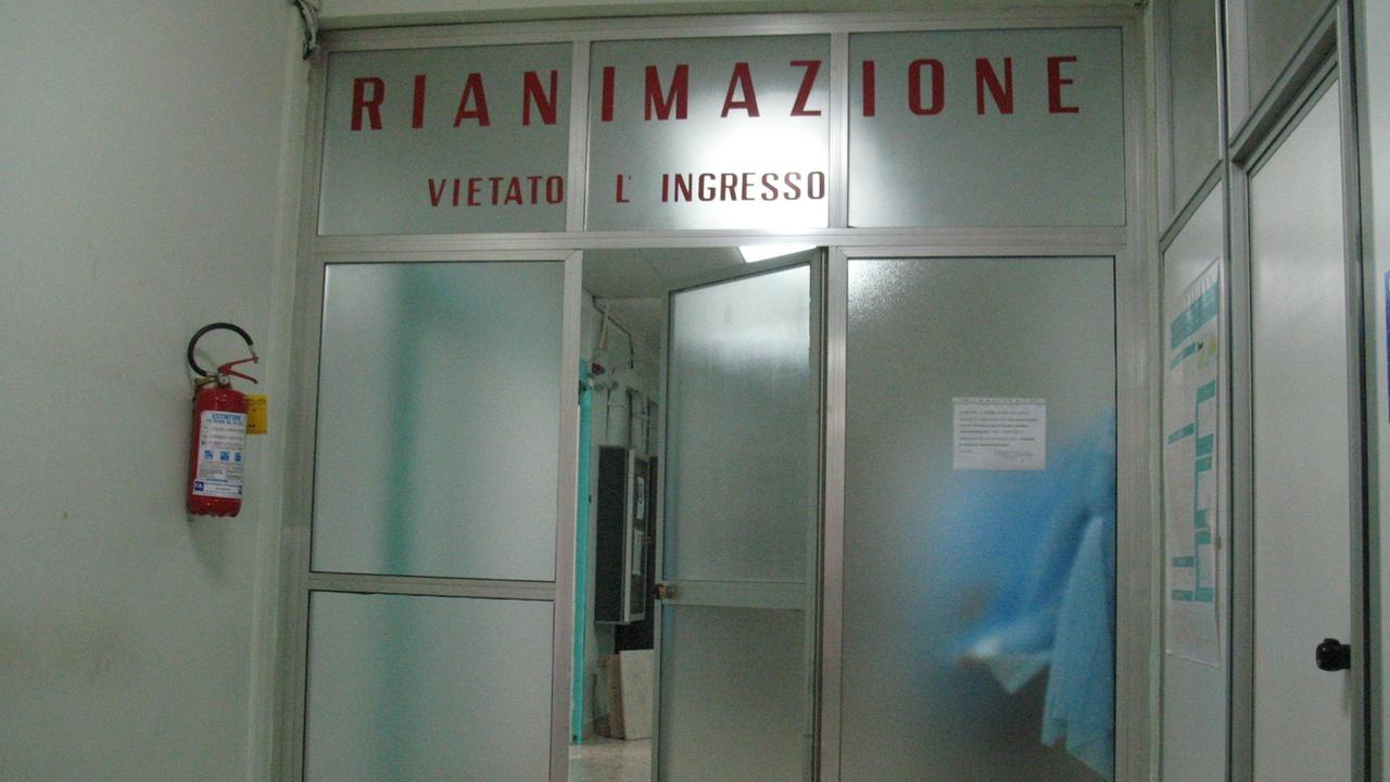 Il reparto di Rianimazione dell'ospedale di Sassari