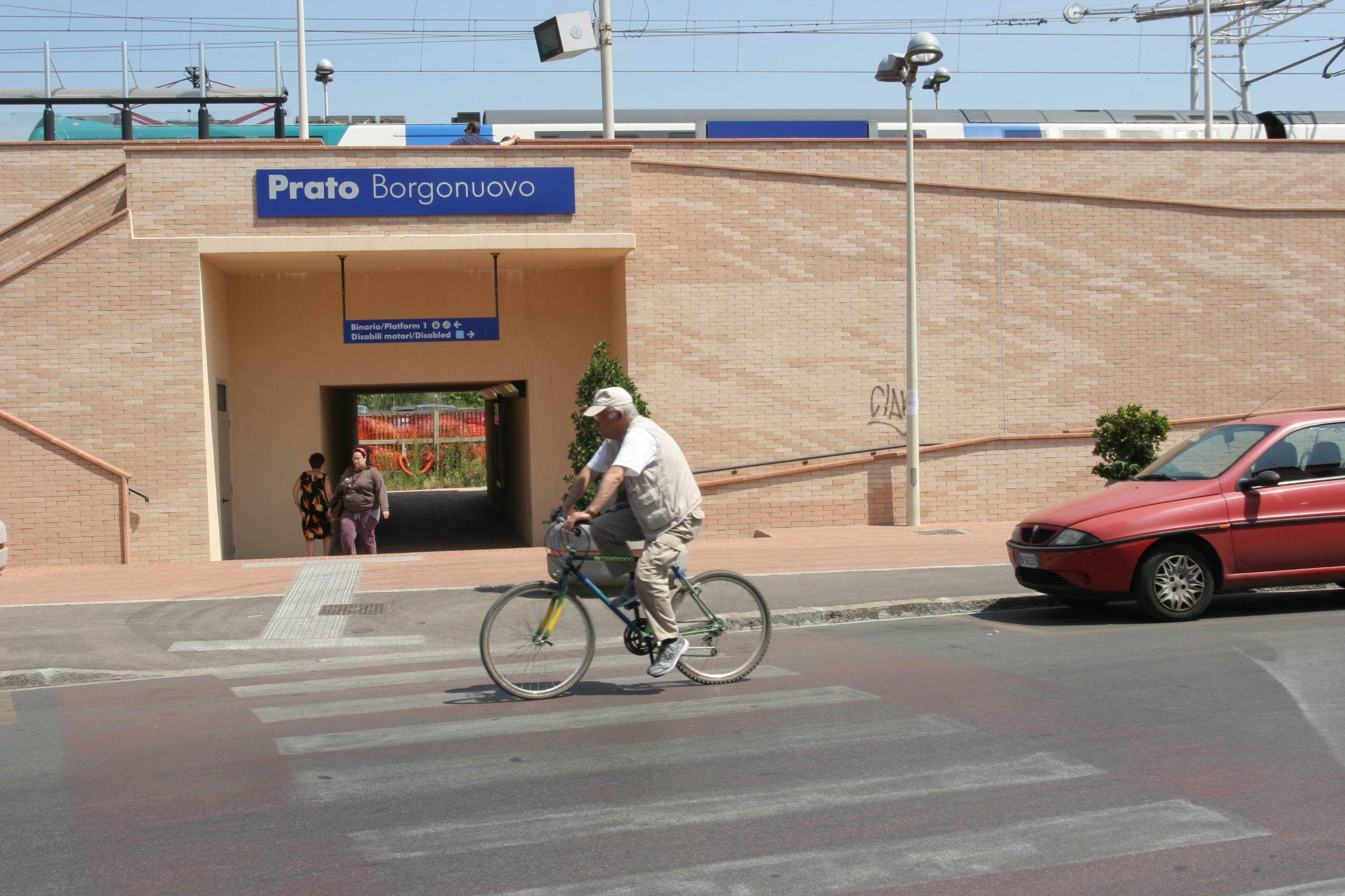La stazione di Prato Borgonuovo