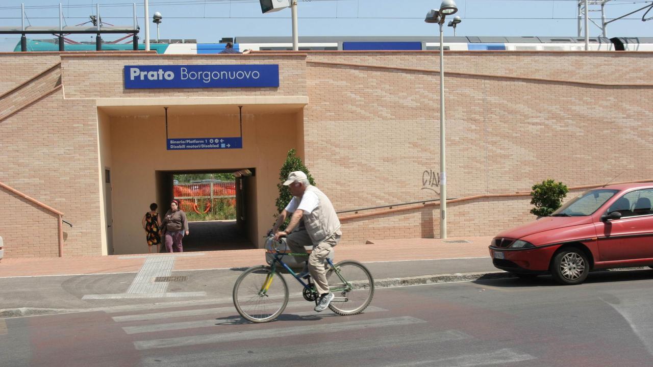 La stazione di Prato Borgonuovo