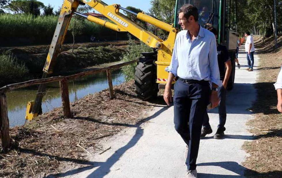 Il Consorzio rifà il look al parco fluviale 