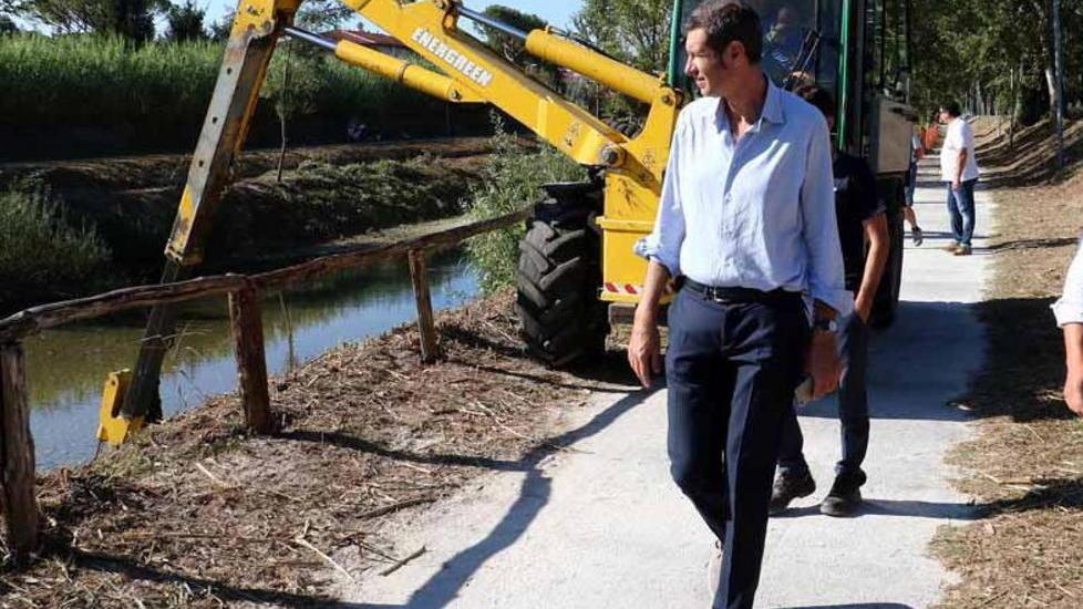 Il Consorzio rifà il look al parco fluviale