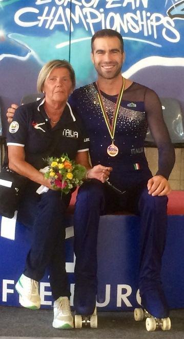 Santucci è bronzo Un trionfo europeo negli obbligatori 