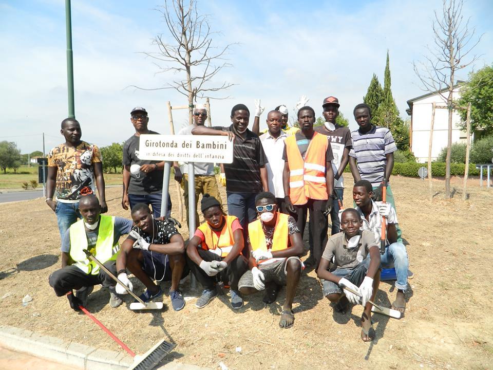 I senegalesi hanno adottato la rotatoria 