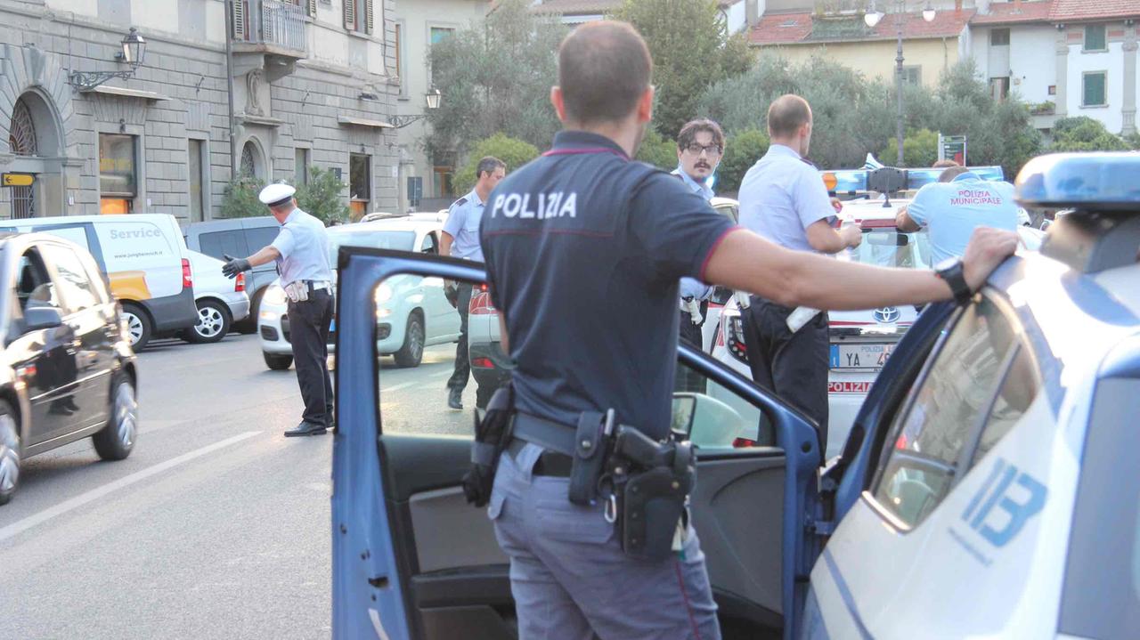 Una Volante della polizia
