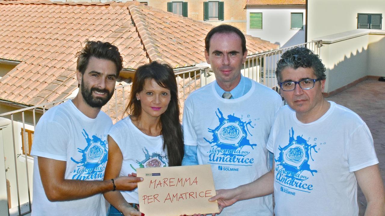Da sinistra Andrea Terranzani, Rita Martini, Fabio Becherini ed Emilio Guariglia (foto Agenzia Bf)