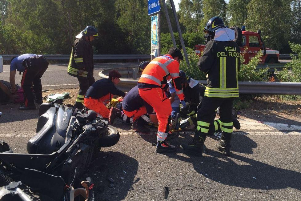 Tre incidenti in poche ore, feriti lievi