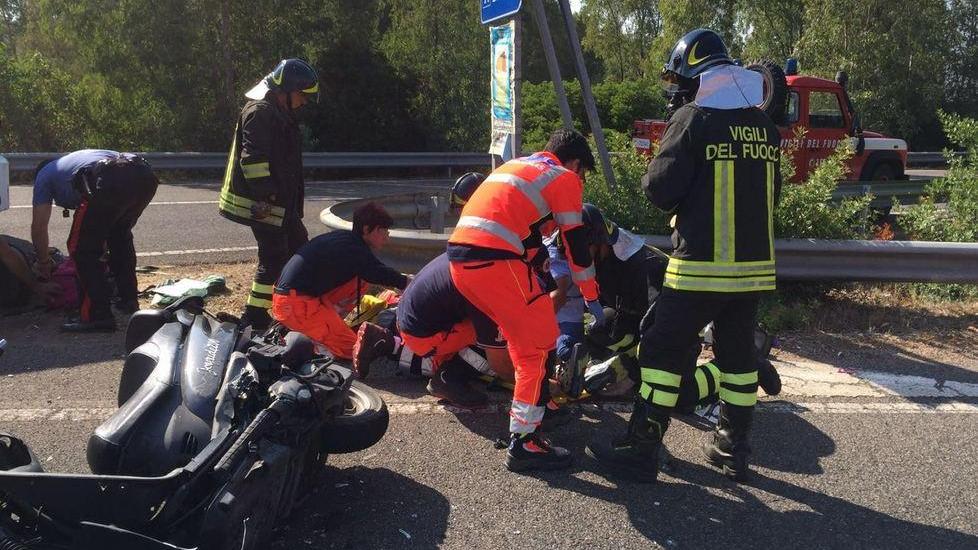 Tre incidenti in poche ore, feriti lievi