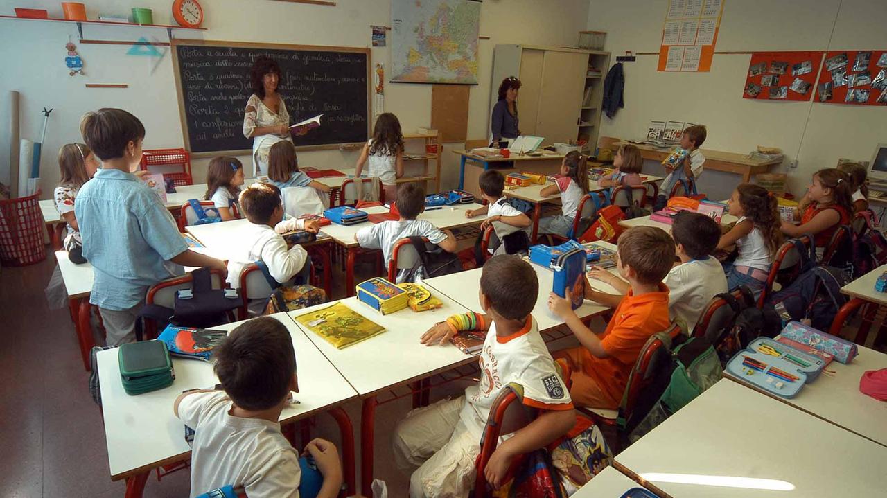 Alunni di una scuola primaria (Foto d’archivio)