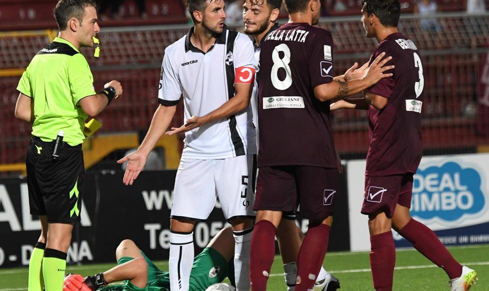 Le pisane in Lega Pro Oggi Pontedera-Olbia e Lupa -Tuttocuoio