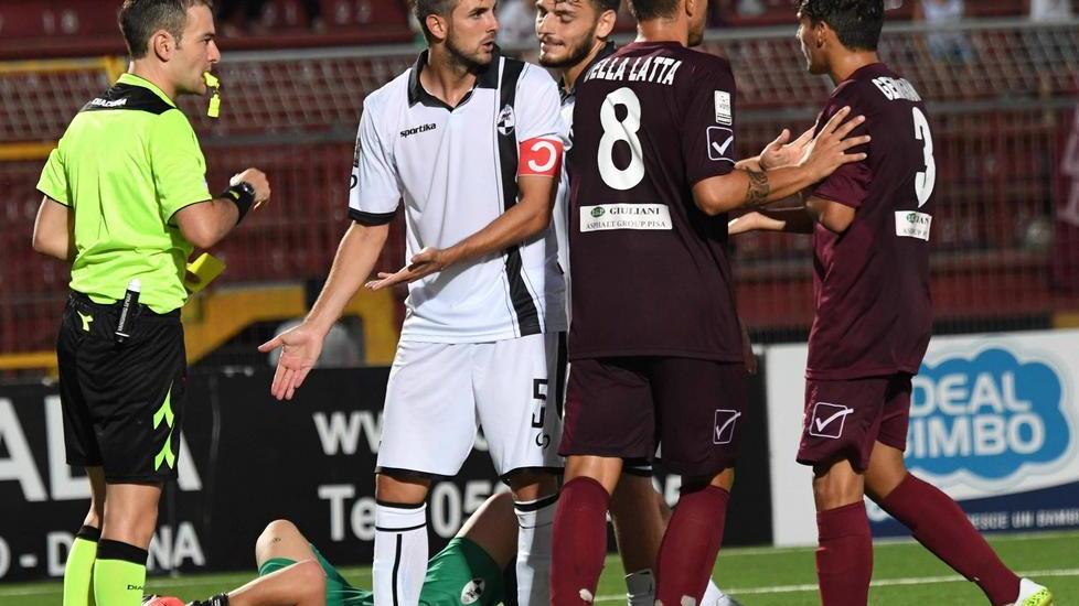 Le pisane in Lega Pro Oggi Pontedera-Olbia e Lupa -Tuttocuoio