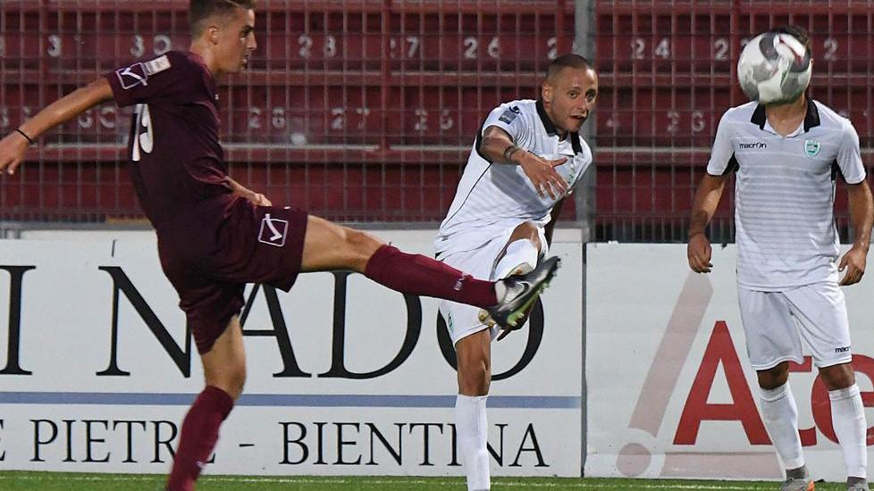 Piredda show, ma per l’Olbia solo pari