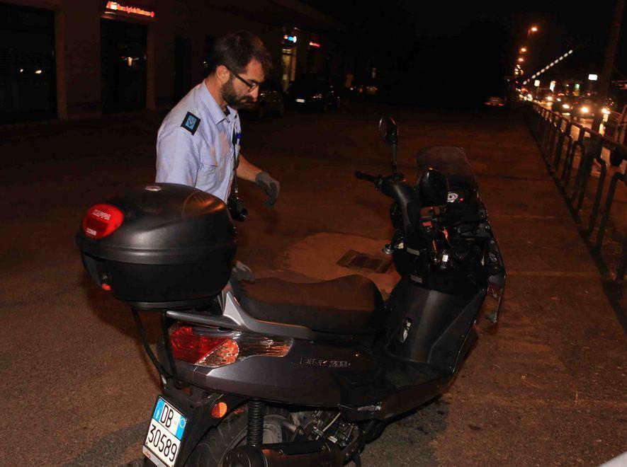 Scooterista in prognosi riservata 