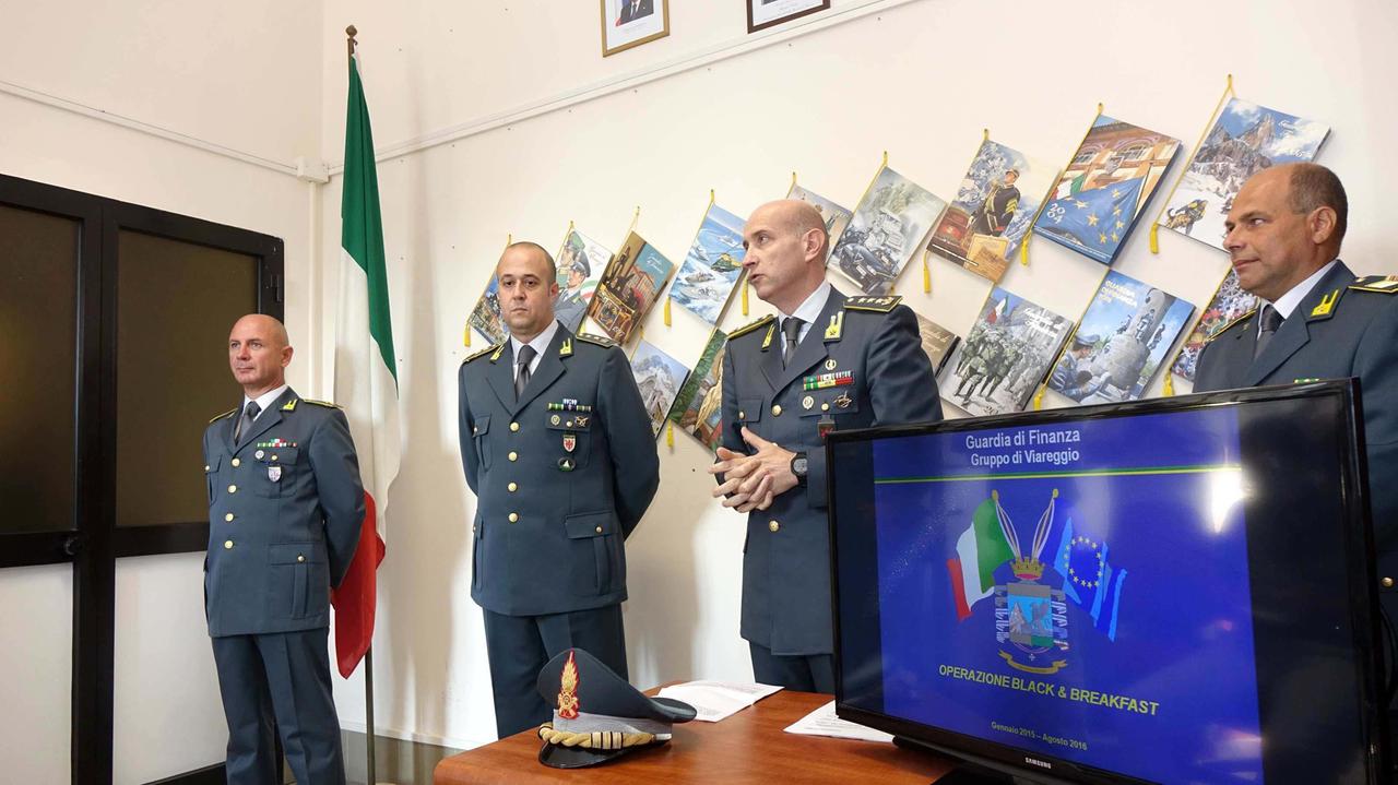 I vertici della Guardia di finanza