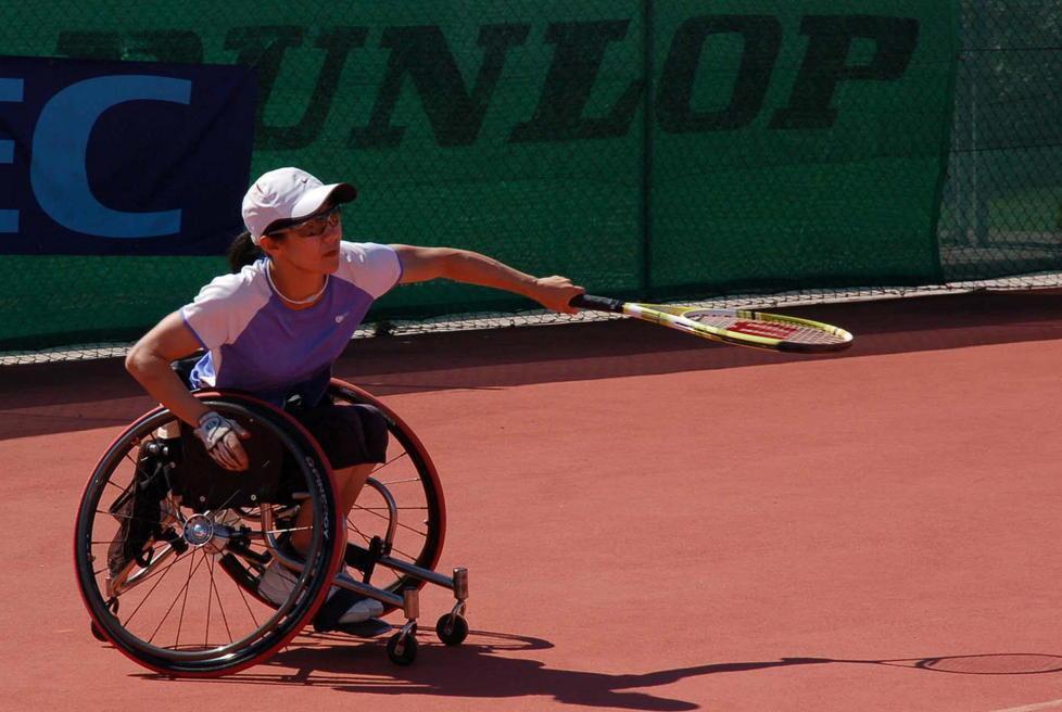 Al via il torneo di tennis in sedia a rotelle