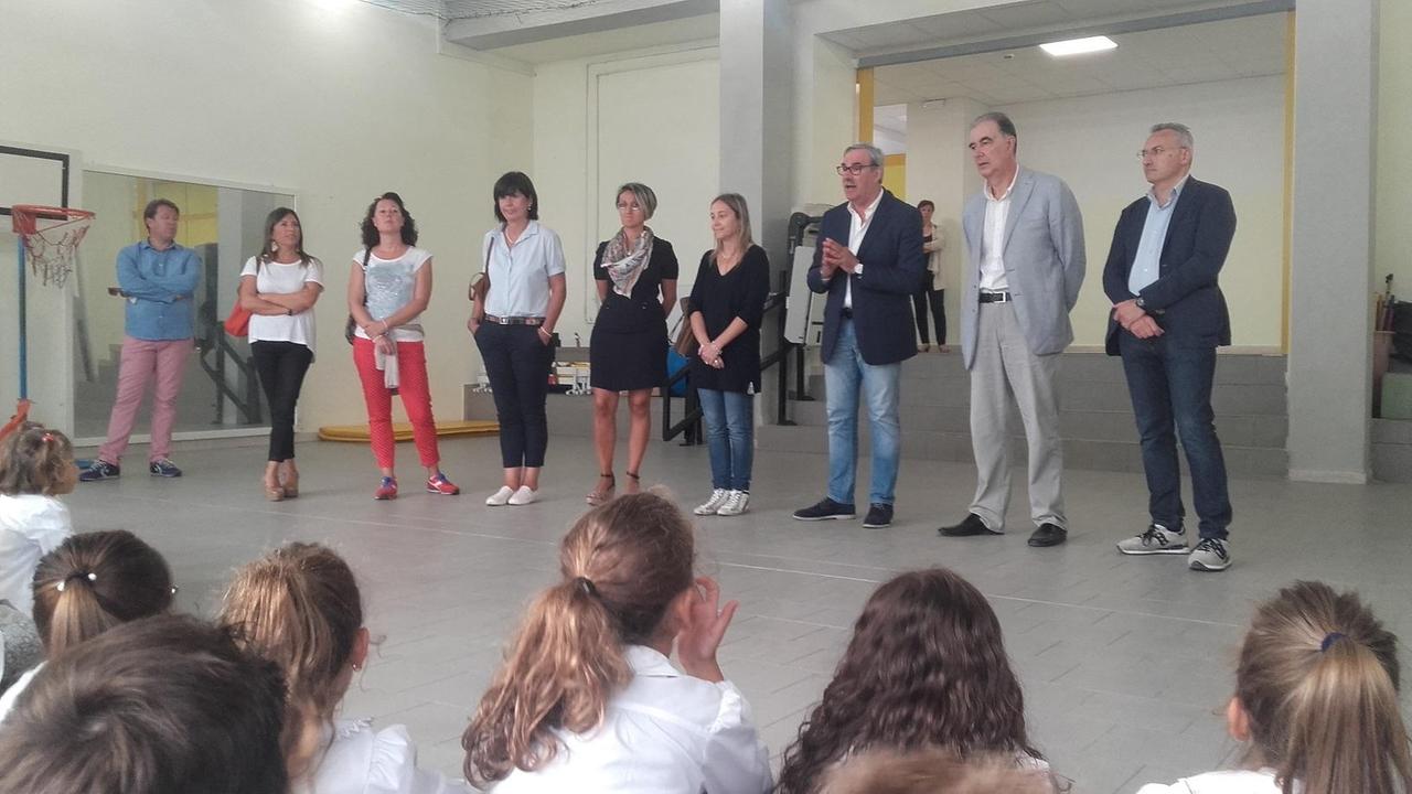 La presentazione dei lavori alla scuola di via Poliziano