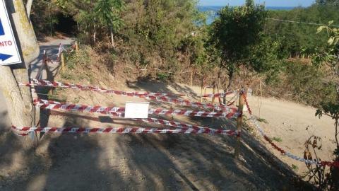 Il parcheggio sequestrato dalla Forestale