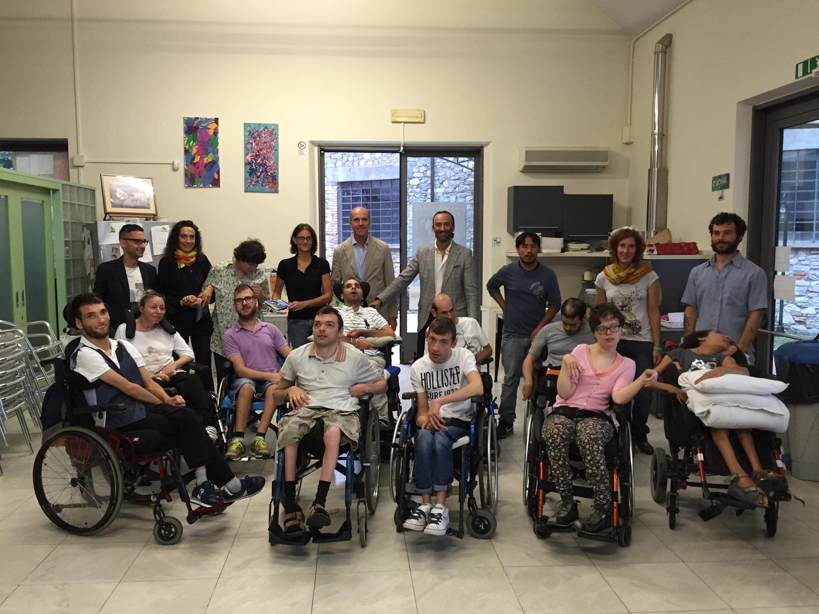 I protagonisti alla presentazione dei “Menestrelli” per Kepos