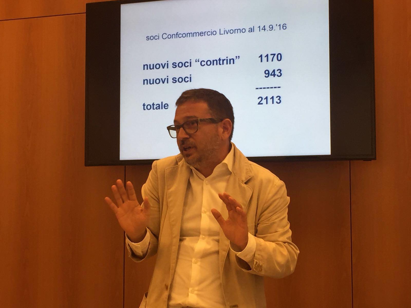 Il nuovo presidente Confcommercio Alessio Carraresi