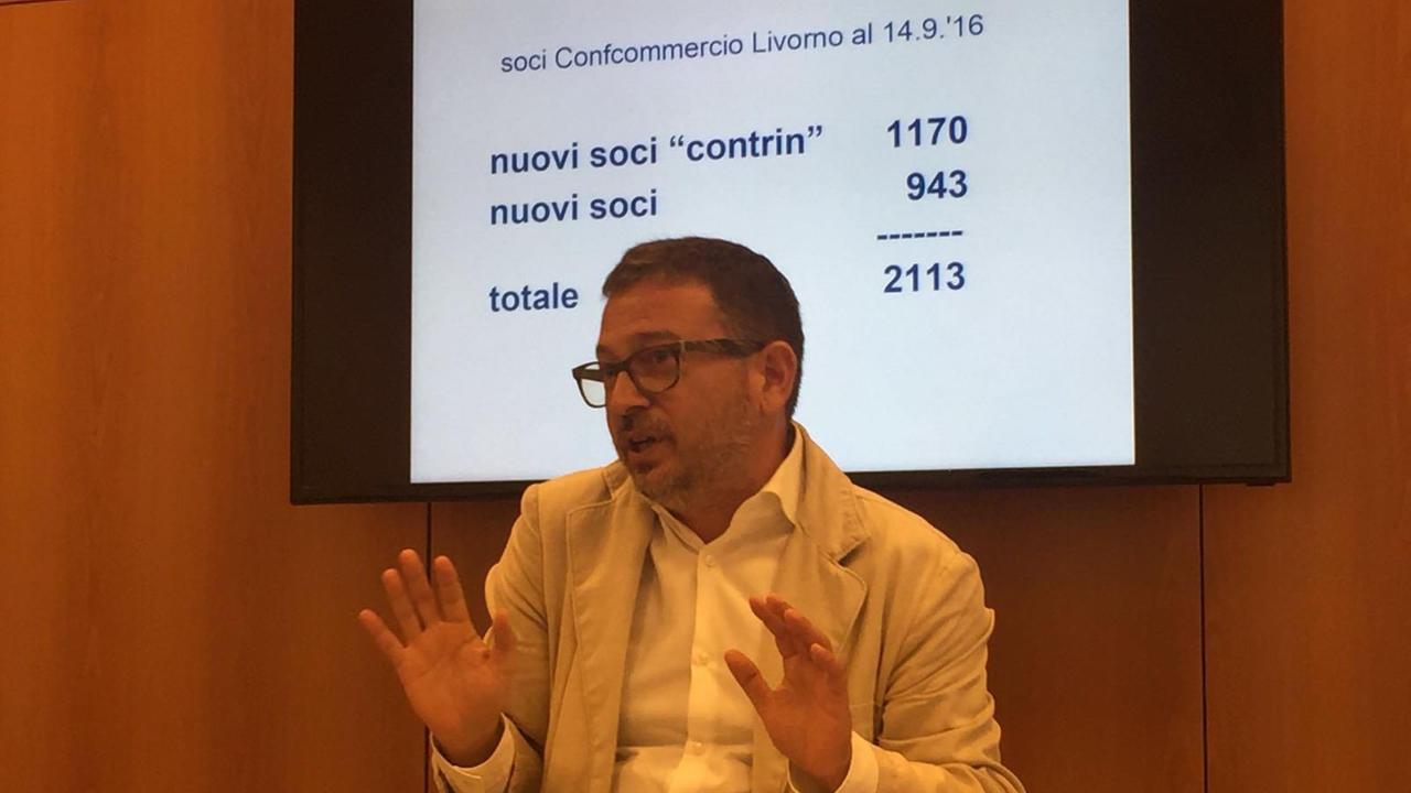 Il nuovo presidente Confcommercio Alessio Carraresi