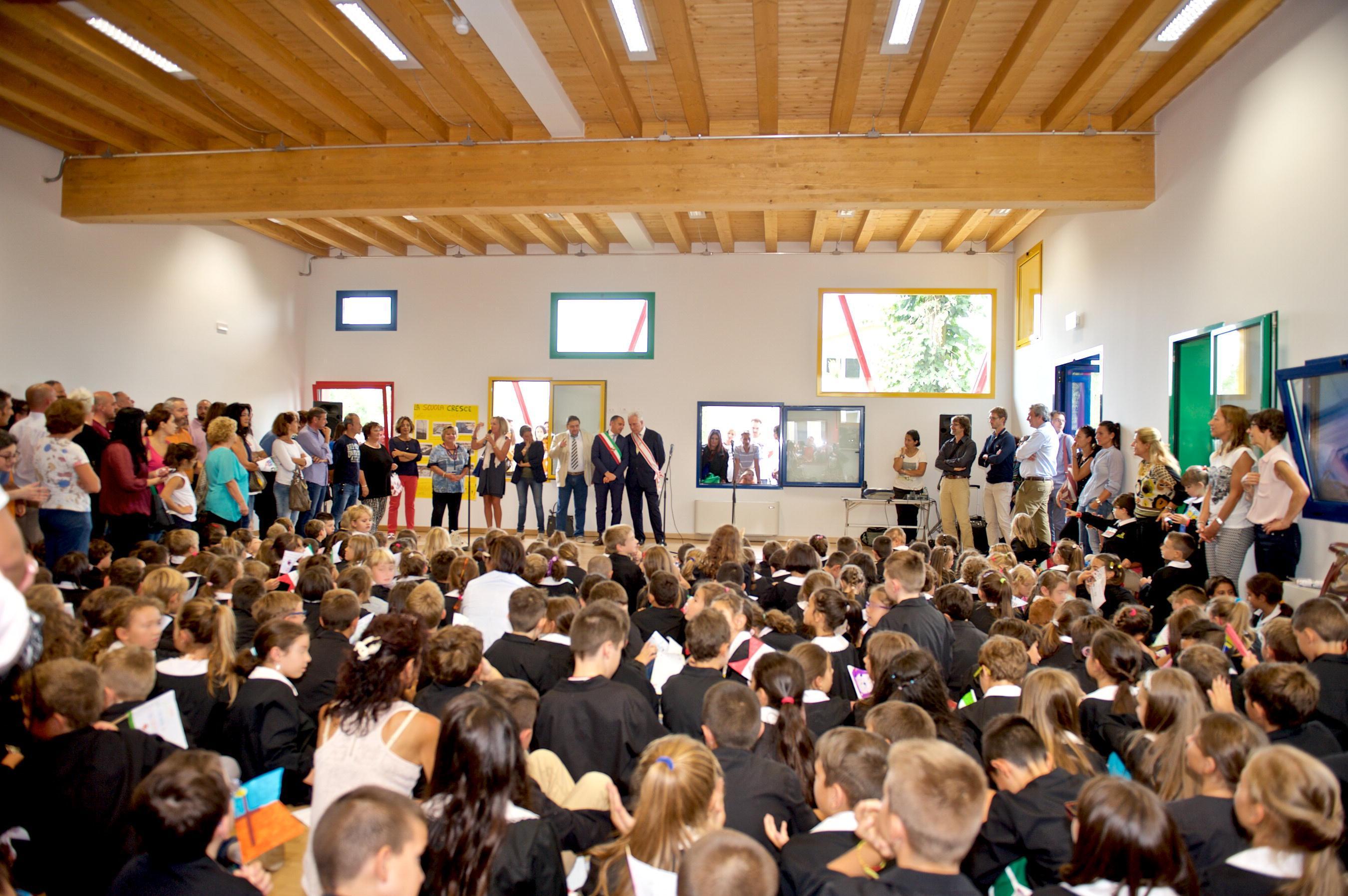 La nuova aula inaugurata a Capannori 