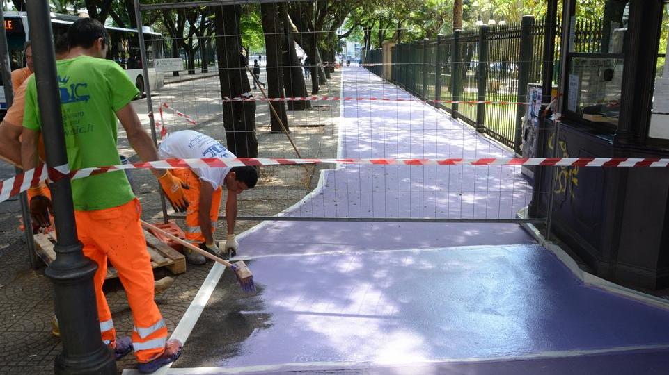 Sassari, il Comune riappalta il tratto della pista ciclabile abbandonato dalla ditta campana