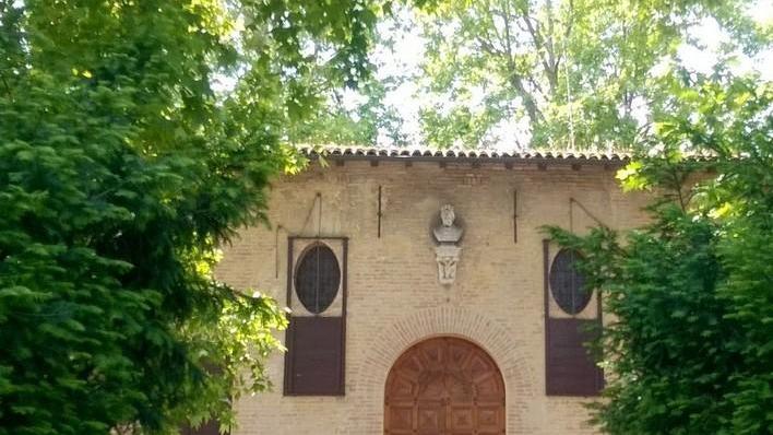 Il quartetto Taag nel cortile del Mauriziano