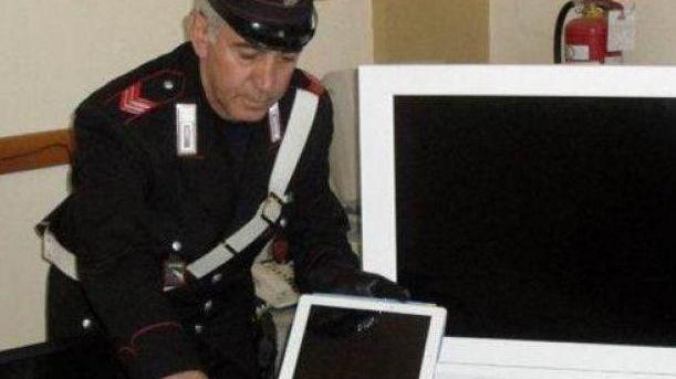 Colpo in casa, l’Arma segue l’iPad