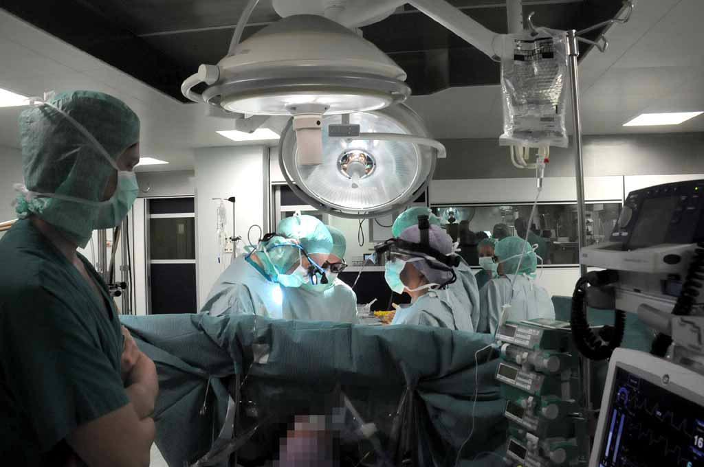 Una sala operatoria 