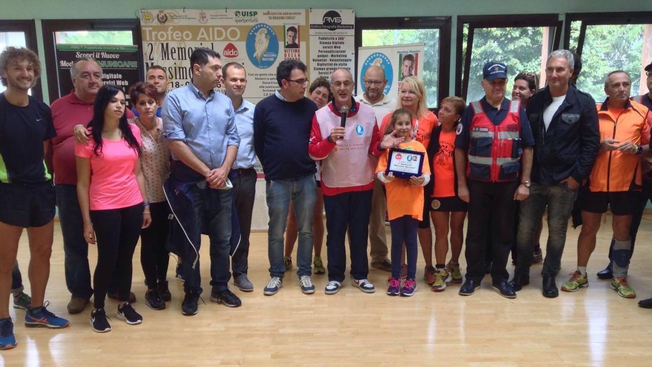 Foto di gruppo al termine del Memorial