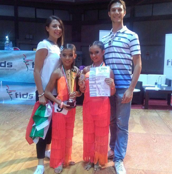 Syncro dancing, Gaia e Alice campionesse mondiali