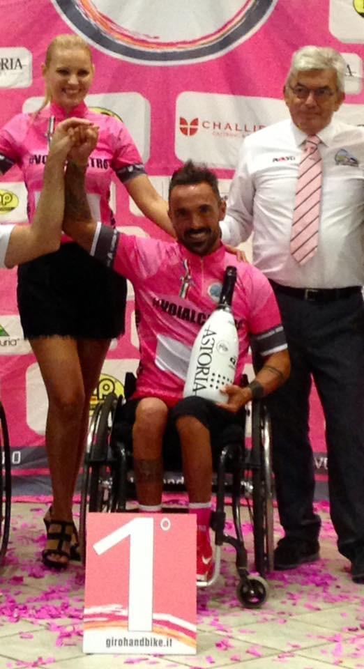 Christian Giagnoni maglia rosa
