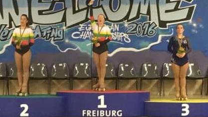 Rebecca Gasparini terza agli Europei