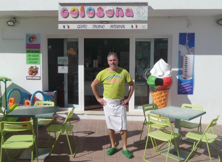 Gelati reggiani in Spagna: «Ho realizzato un sogno» 